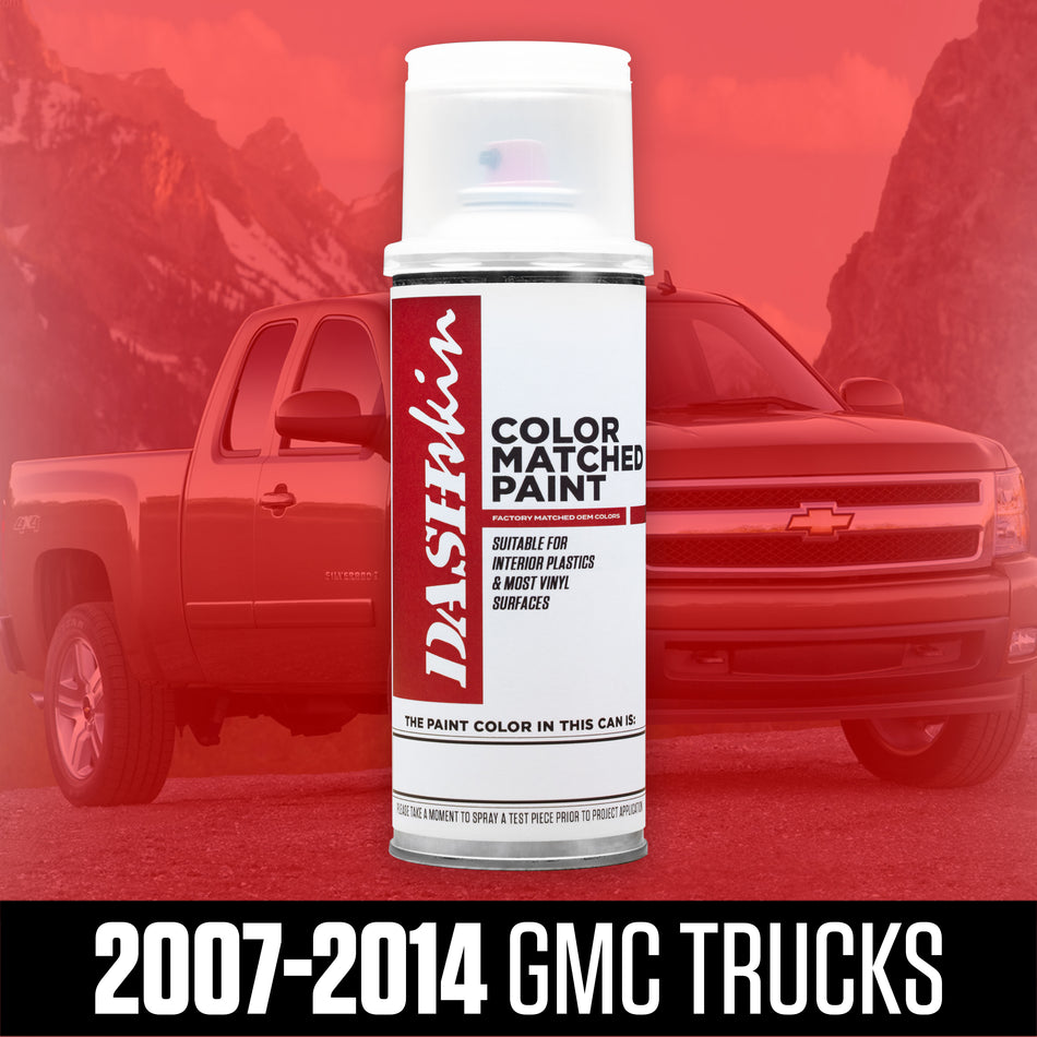2007-2014 GM Truck Aerosol Colormatched Interior Paint for Vinyl & Plastics (12oz) - DashSkin