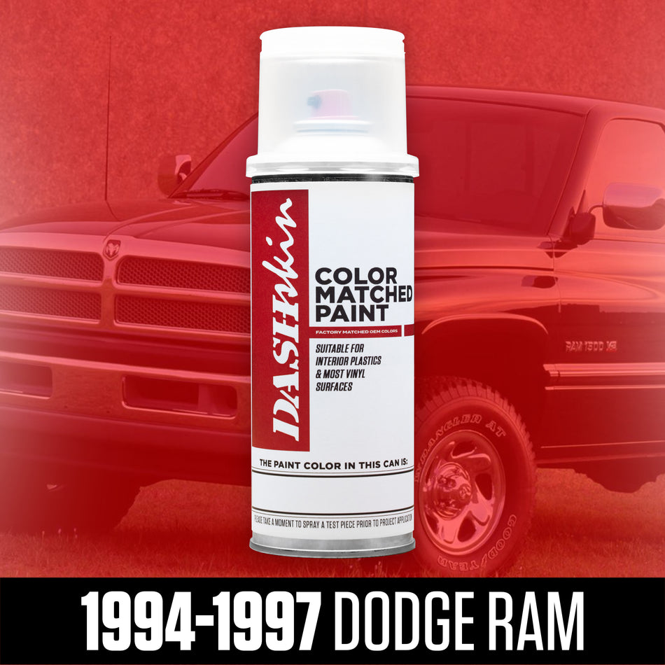 1994-1997 Dodge Ram Aerosol Colormatched Interior Paint for Vinyl & Plastics (12oz) - DashSkin