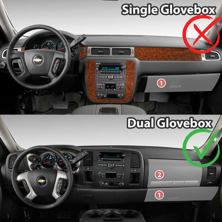 2007-2013 Silverado LS/LT Sierra SL/SLE One Piece Dash Cover - DashSkin