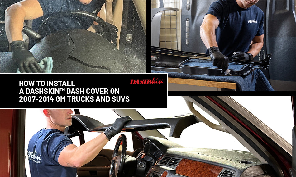 How to Install a DashSkin™ Dash Cover on 2007-2014 GM Trucks and SUVs