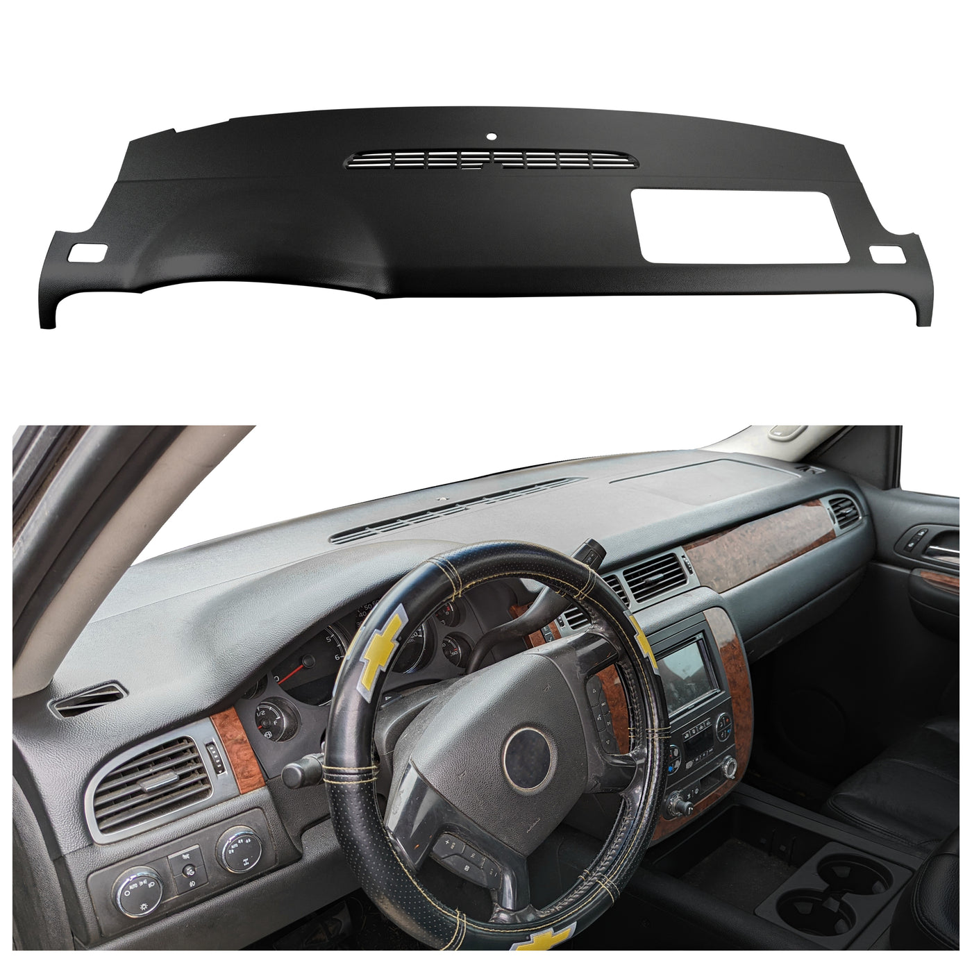 DashSkin Molded Dash Covers: The Ultimate Solution for Your 2007-2014 GM Truck's Cracked Dash!