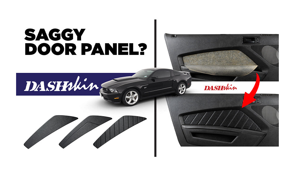 Revitalize Your 10-14 Mustang Door Panels with DashSkin's Molded Plastic Inserts