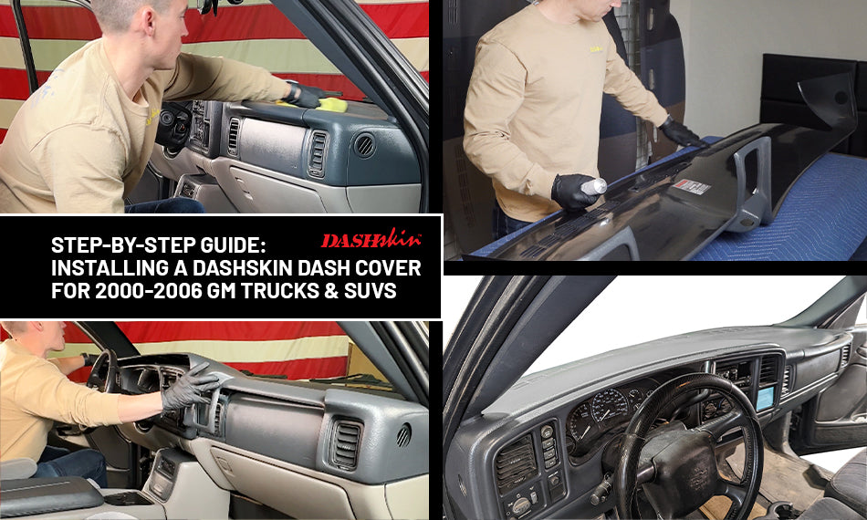 Step-by-Step Guide: Installing a DashSkin Dash Cover for 2000-2006 GM Trucks and SUVs