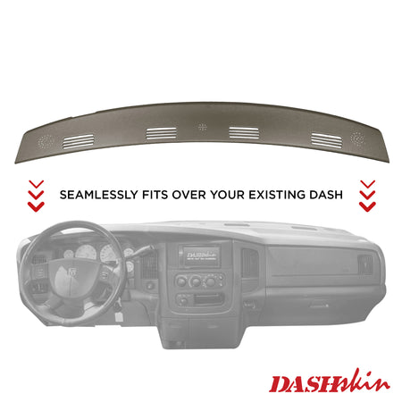 2002-2005 Dodge Ram Rear Defrost Dash Cover - DashSkin