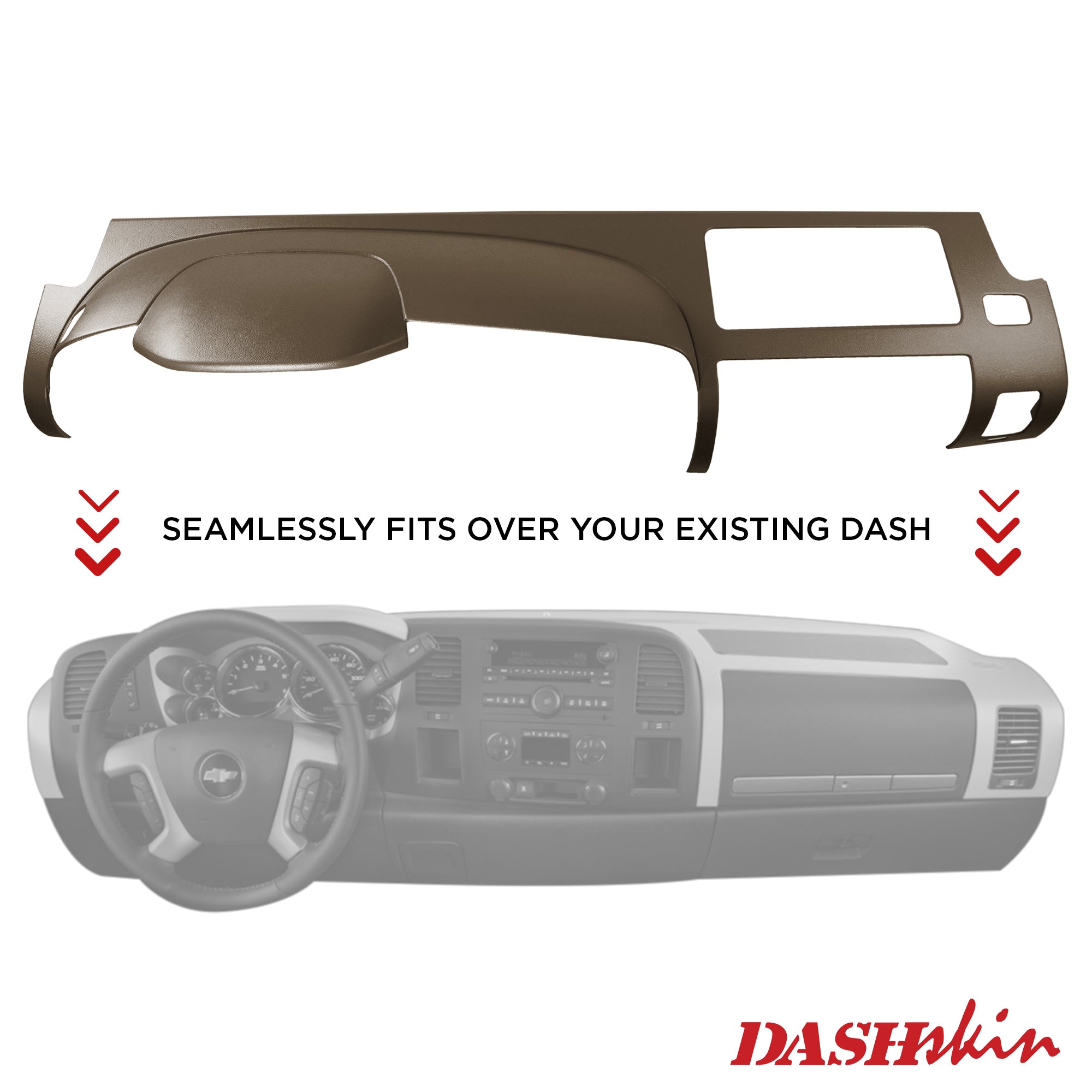 2007 2013 Silverado LS LT Sierra SL SLE Dash Cover Does Not Cover Defrost Section