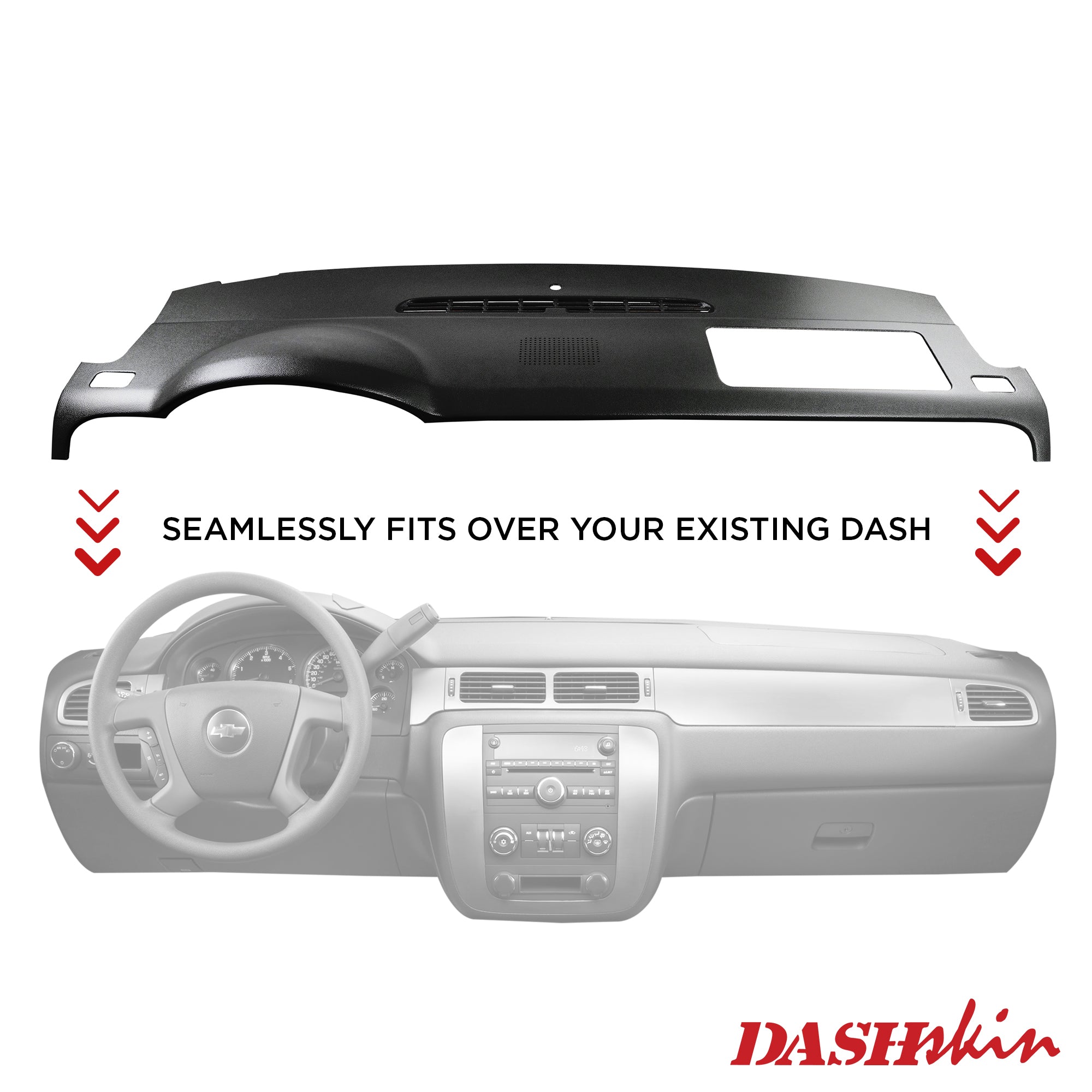 DashSkin Molded Dash Cover for 2007-2014 Chevy/GMC SUVs