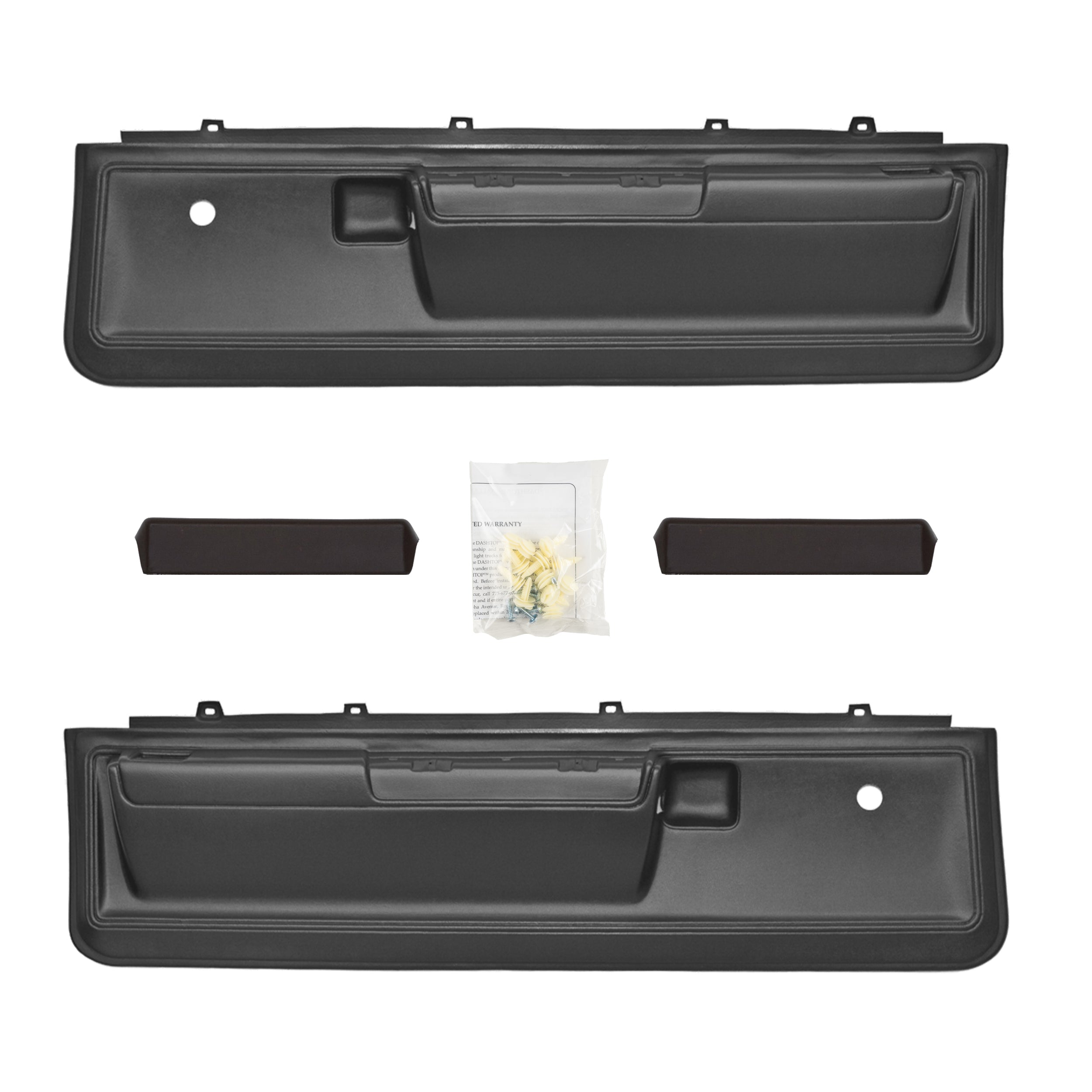 1973-1977 Chevrolet El Camino Lower Door Panel & Padded Armrest Kit