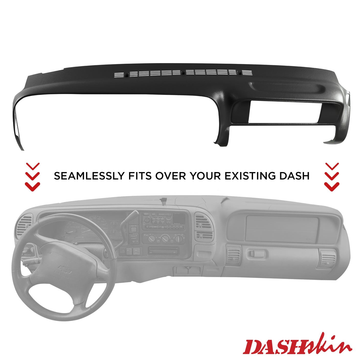 1997-2000 Chevy/GMC C/K Pickup Suburban Yukon Tahoe Escalade Dash Cover - DashSkin