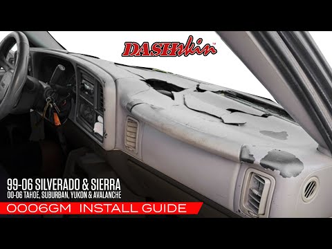 2000-2006 Chevy/GMC SUV (99-06 Pickup) Molded Dash Cover – DashSkin