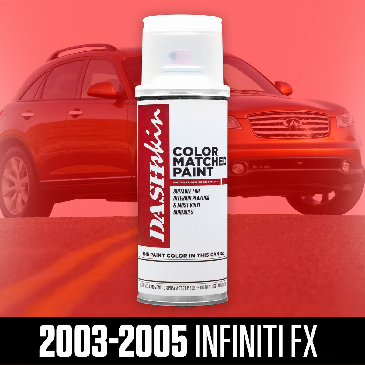 2003-2005 Infiniti FX35 FX45 Aerosol Colormatched Interior Paint for Vinyl & Plastics - DashSkin