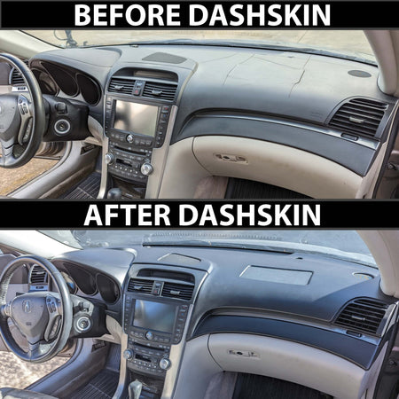 DashSkin Molded Plastic Dash Cover for 2004-2008 Acura TL