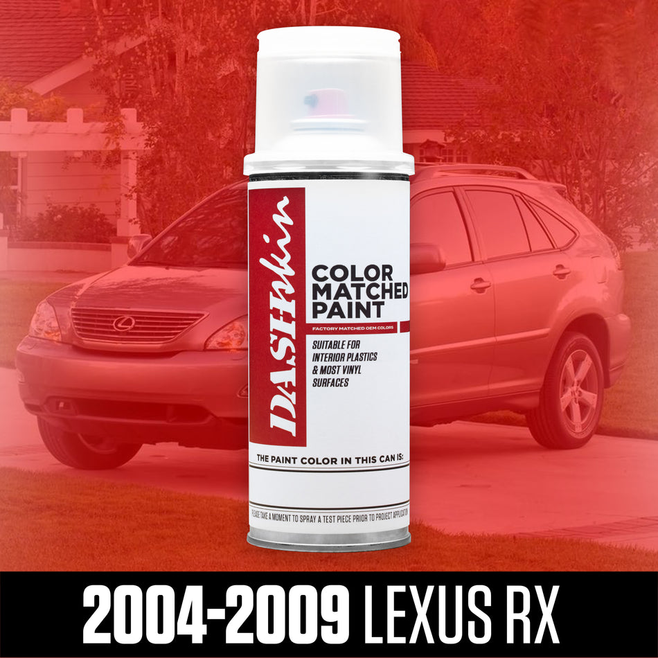 2004-2009 Lexus RX330 RX350 RX400h Aerosol Colormatched Interior Paint for Vinyl & Plastics - DashSkin