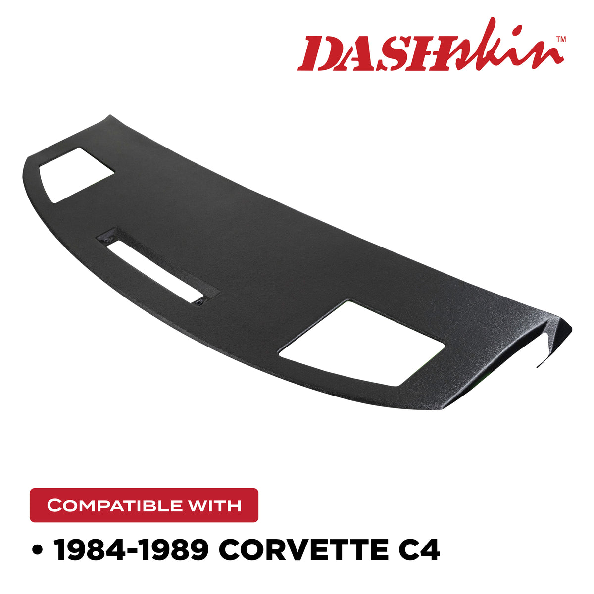 1984-1989 C4 Chevrolet Corvette Molded Dash Cover - DashSkin