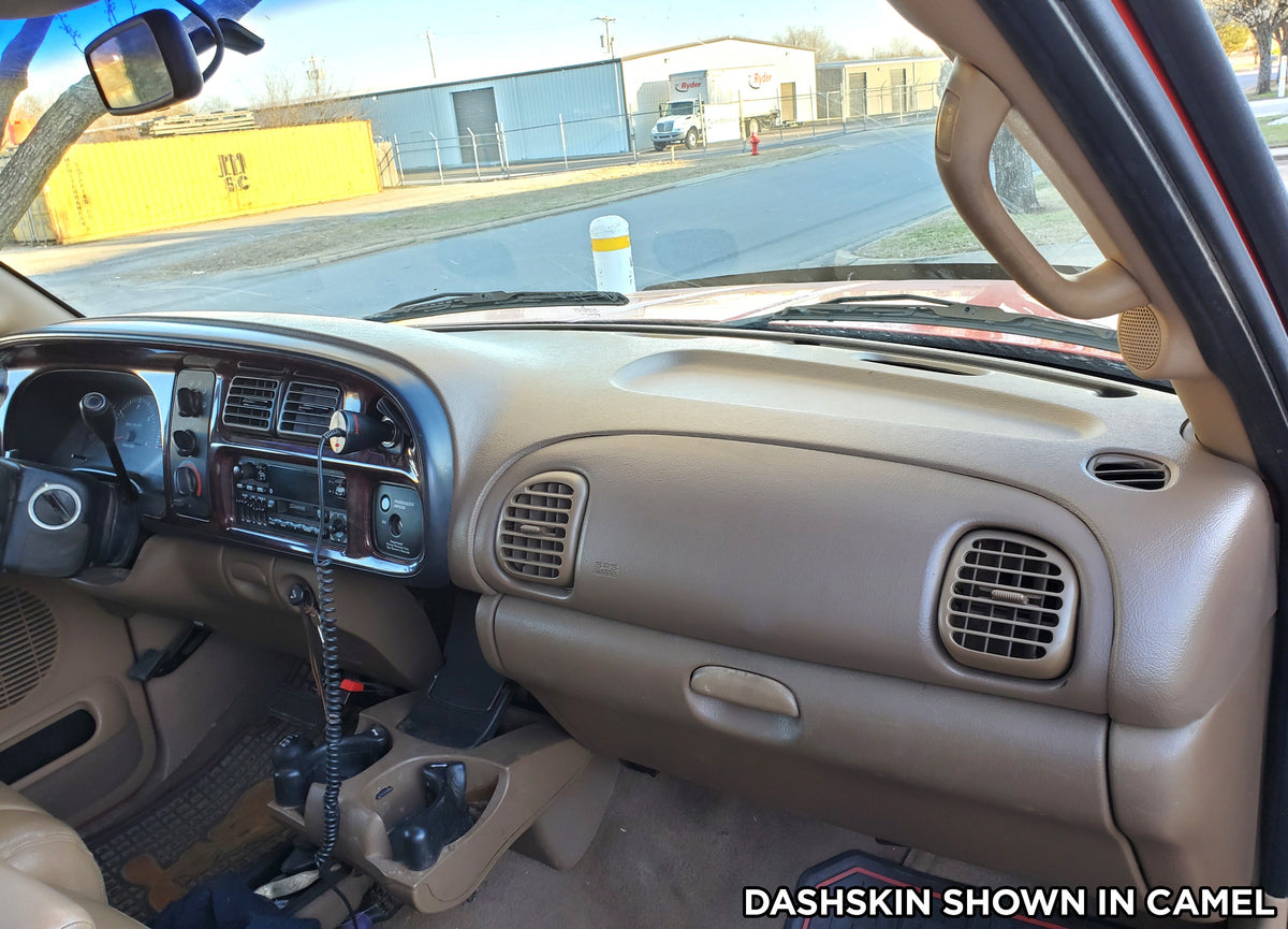 1999-2001 Dodge Ram Dash Cover + Bezel Cover Combo - DashSkin